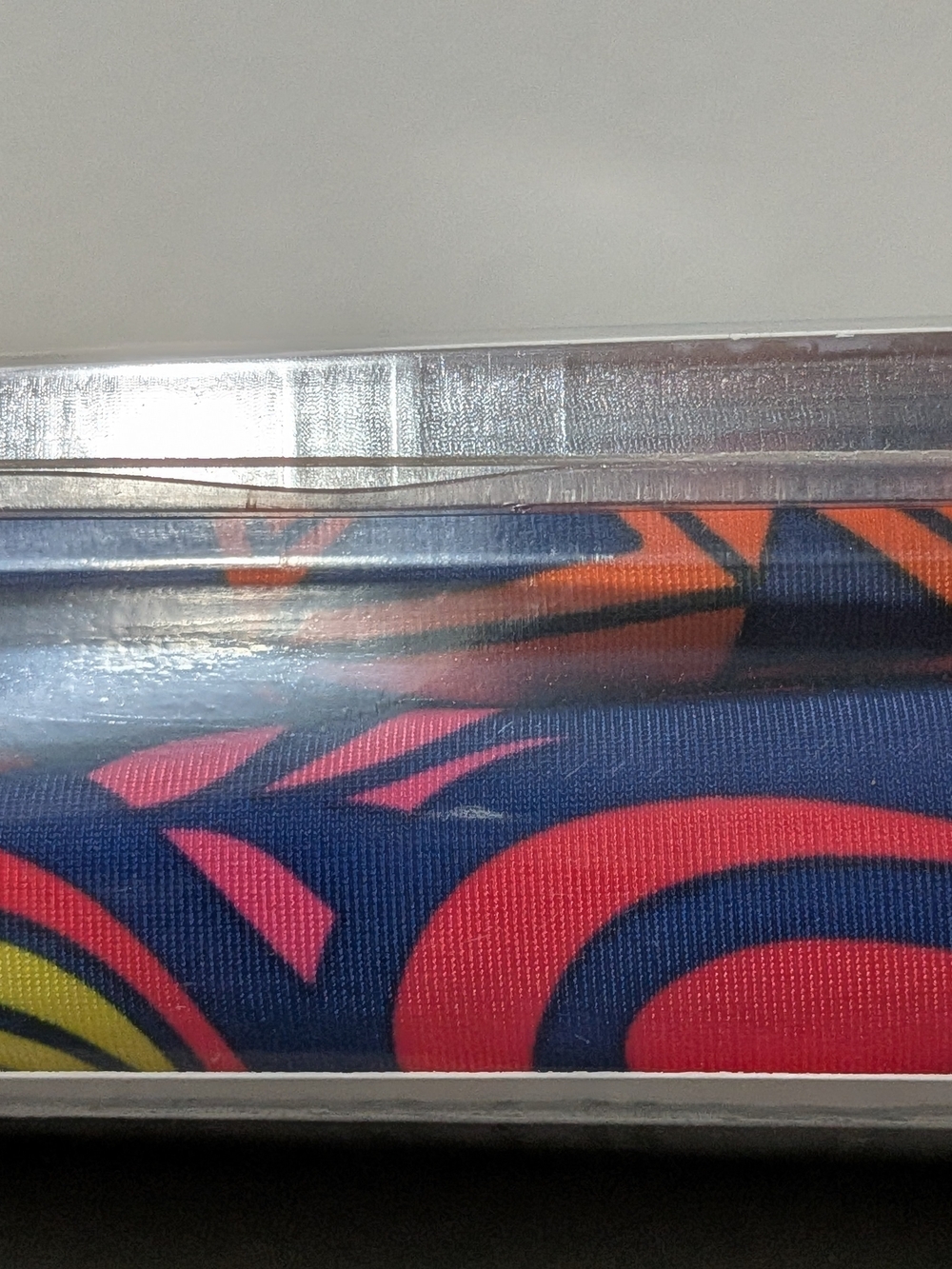 Samsonite Printed Luggage Cover in Multicolor Swirl Print - Picture 5 of 8